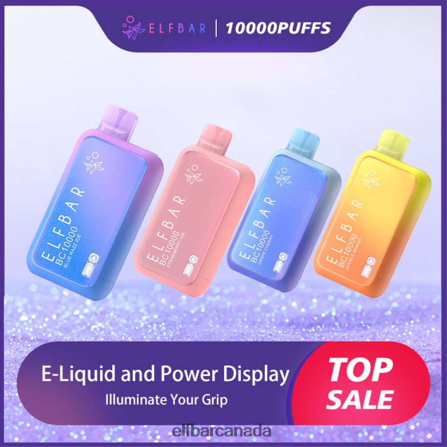 ELFBAR Best Flavor Disposable Vape BC10000 Top Sale THL6JL10 Blue Razz Ice