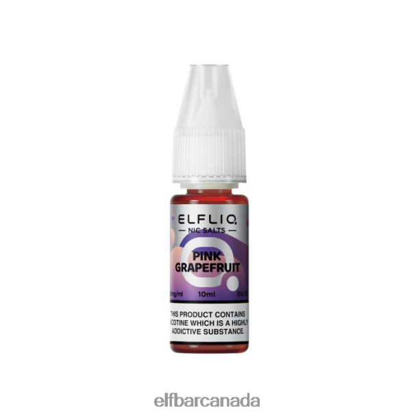 ELFBAR ELFLIQ Pink Grapefruit Nic Salts - 10ml-10 mg/ml6R282H202