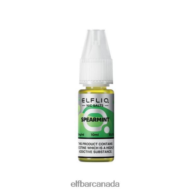ELFBAR ELFLIQ Spearmint Nic Salts - 10ml-10 mg/ml6R282H207
