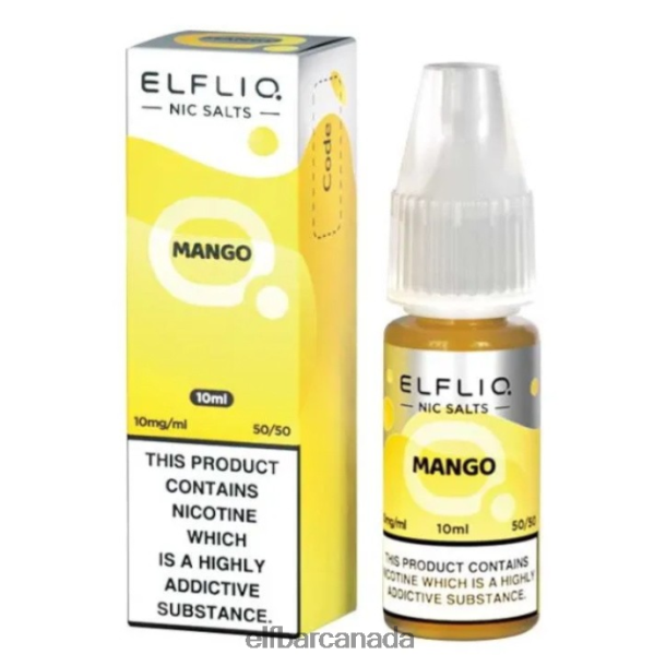 ELFBAR ElfLiq Nic Salts - Mango - 10ml-5mg6R282H187