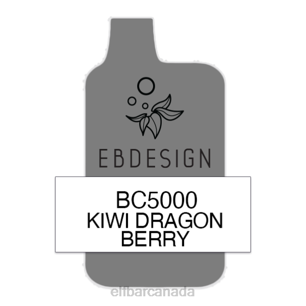 ELFBARKiwi Dragon Berry 5000 Consumer - Single H828F59
