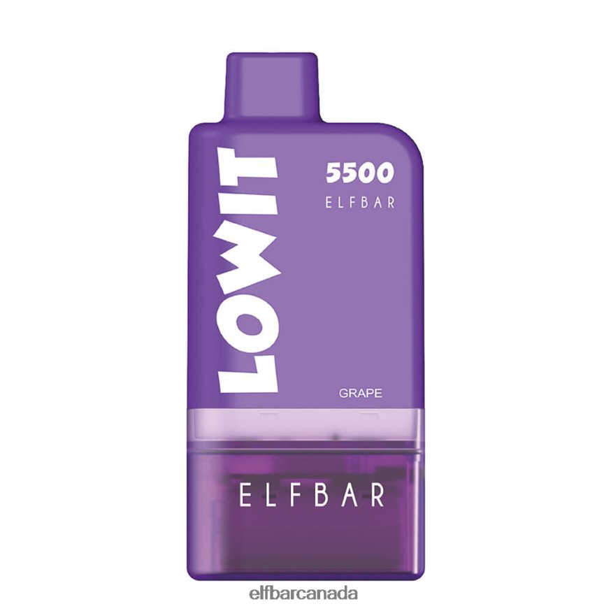 ELFBAR Prefilled Pod Kit LOWIT 5500 2%Nic THL6JL128 Grape