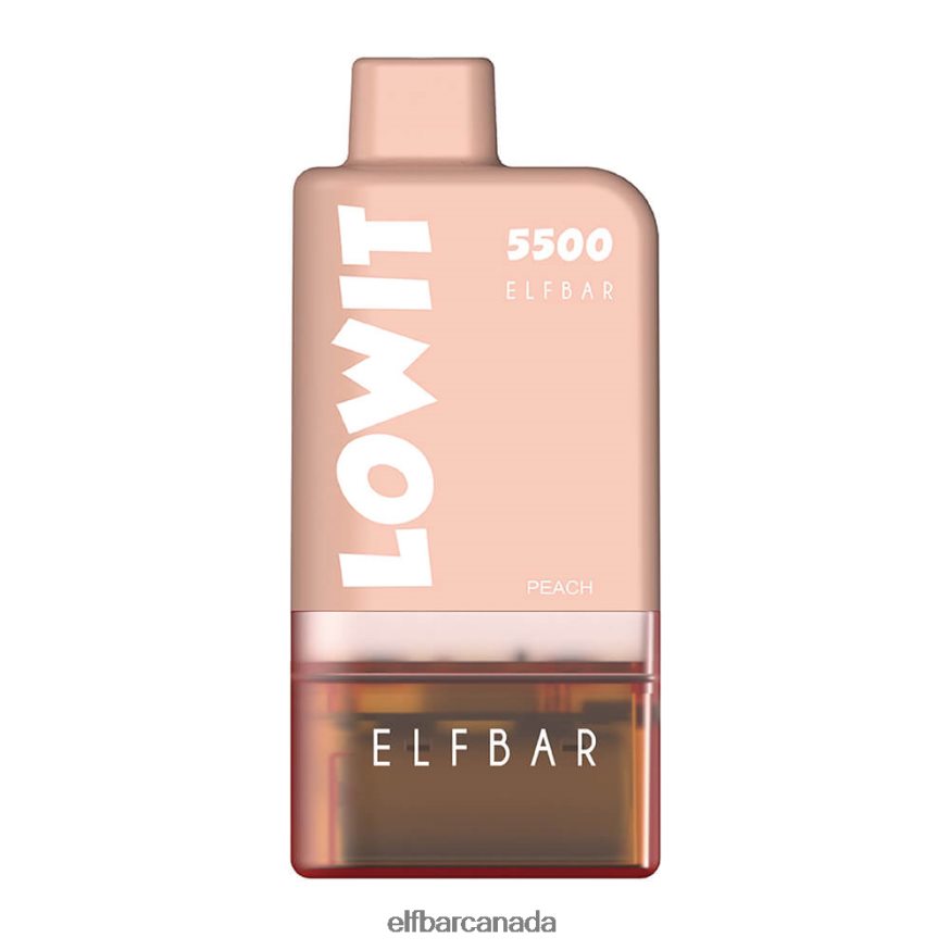 ELFBAR Prefilled Pod Kit LOWIT 5500 2%Nic THL6JL130 Juicy Peach