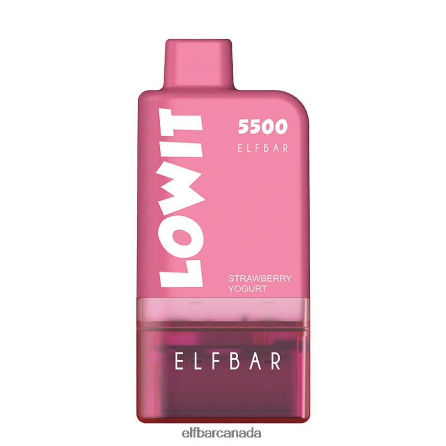 ELFBAR Prefilled Pod Kit LOWIT 5500 2%Nic THL6JL132 Strawberry Yogurt